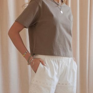 Emma Eyelet Shorts