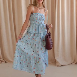 Claire Gingham Set